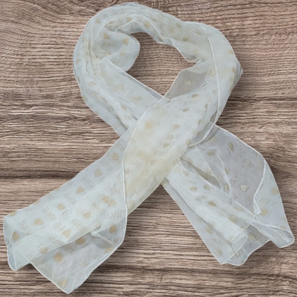 WOMEN'S I LOVE JESUS SCARF